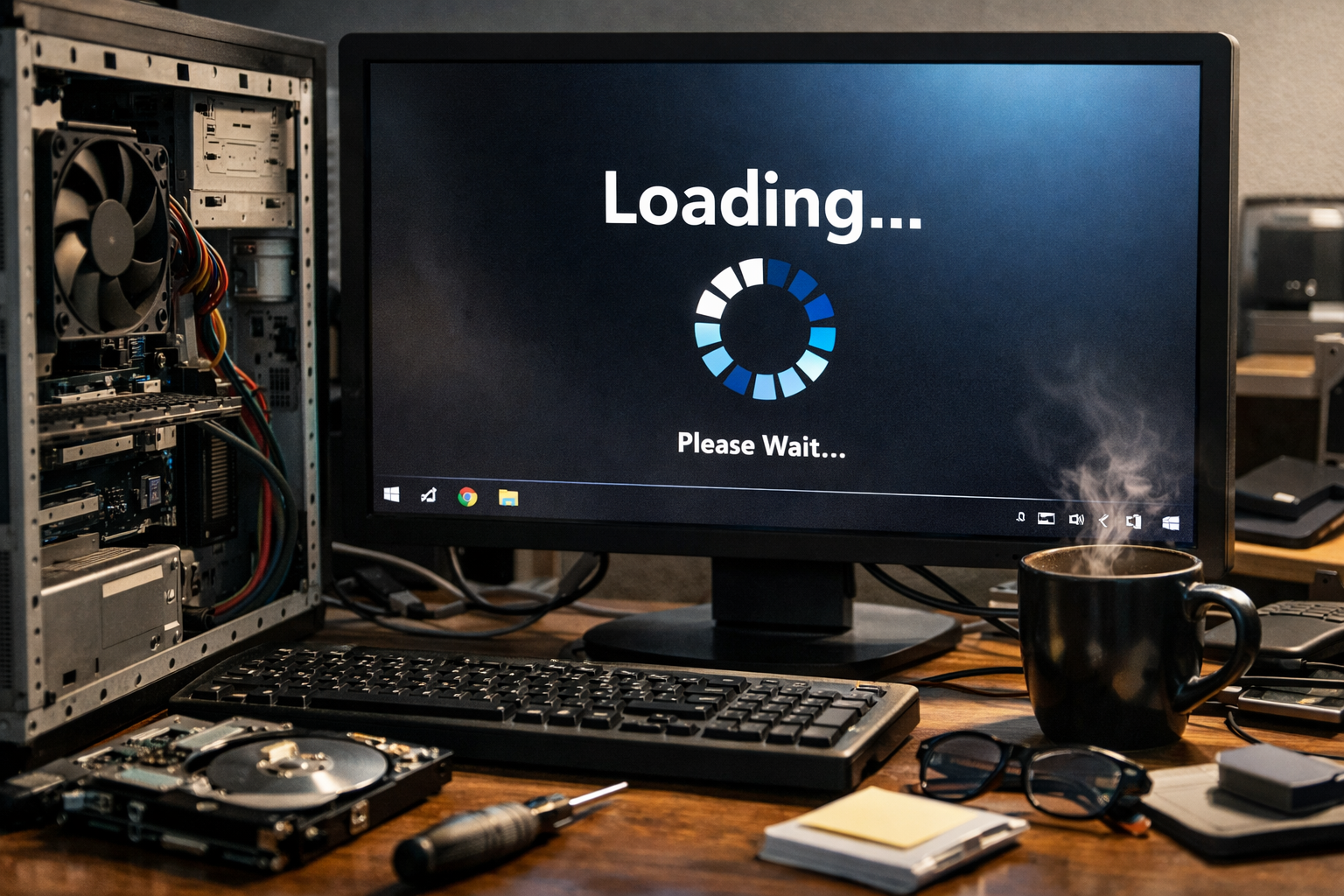 Компьютер долго загружается: что проверить в Windows