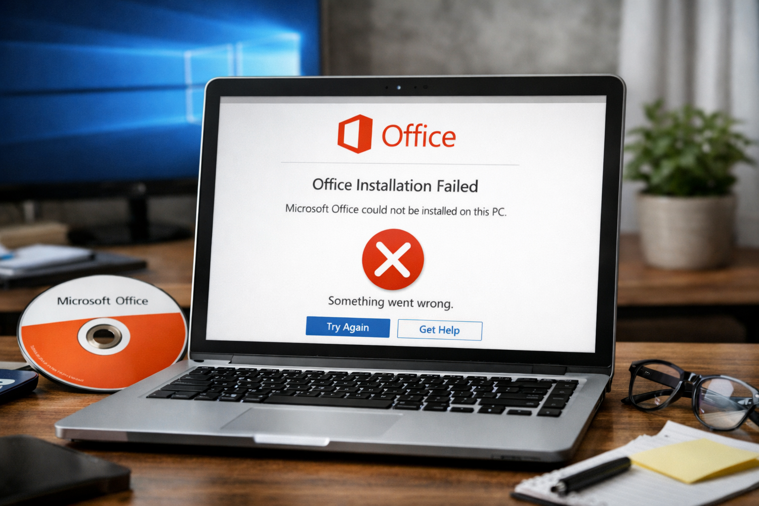 Microsoft Office не устанавливается на Windows: что делать