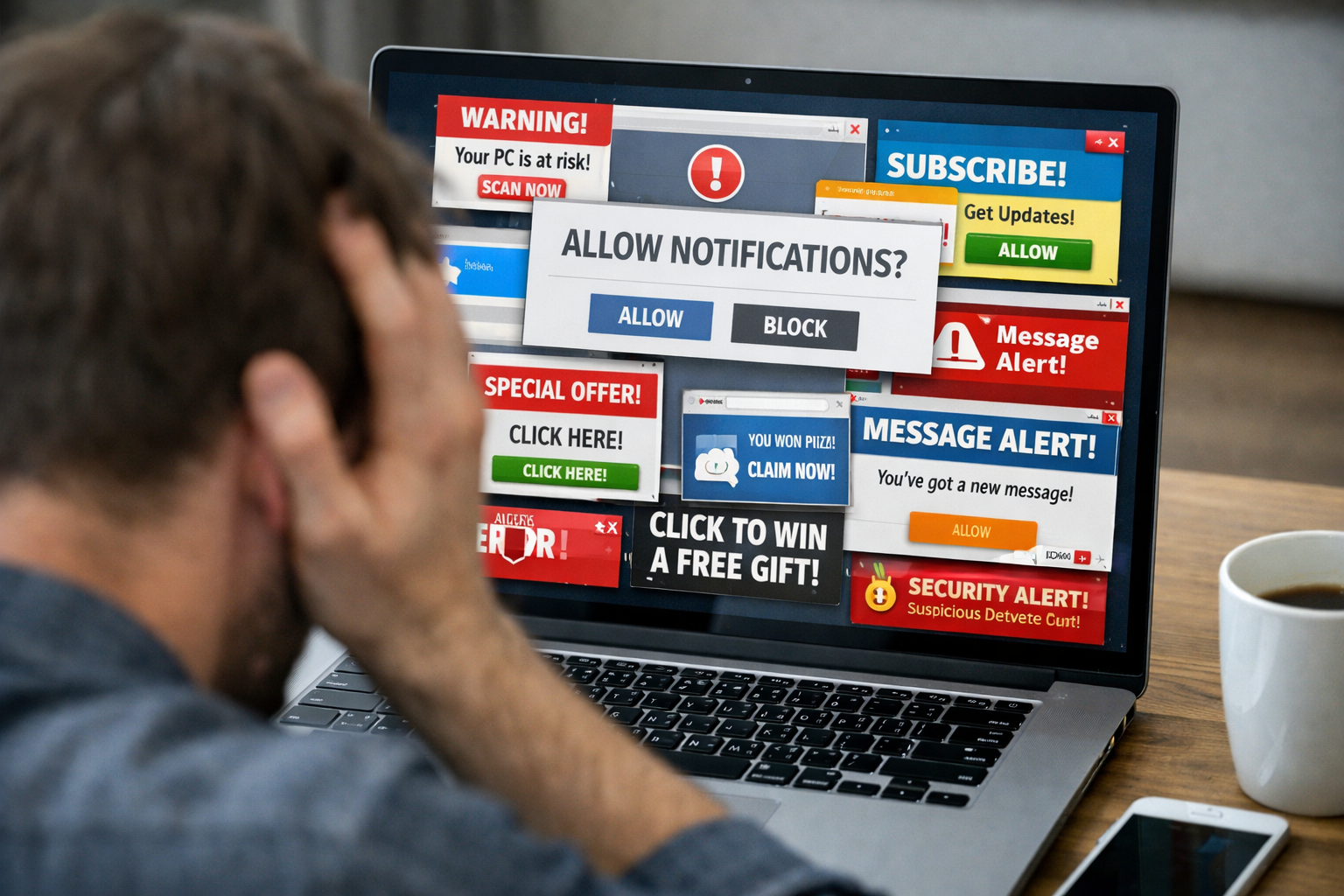 В браузере постоянно всплывают уведомления и окна: как отключить