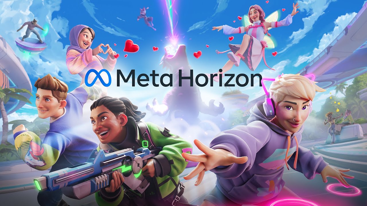 Meta Horizon Worlds VR,