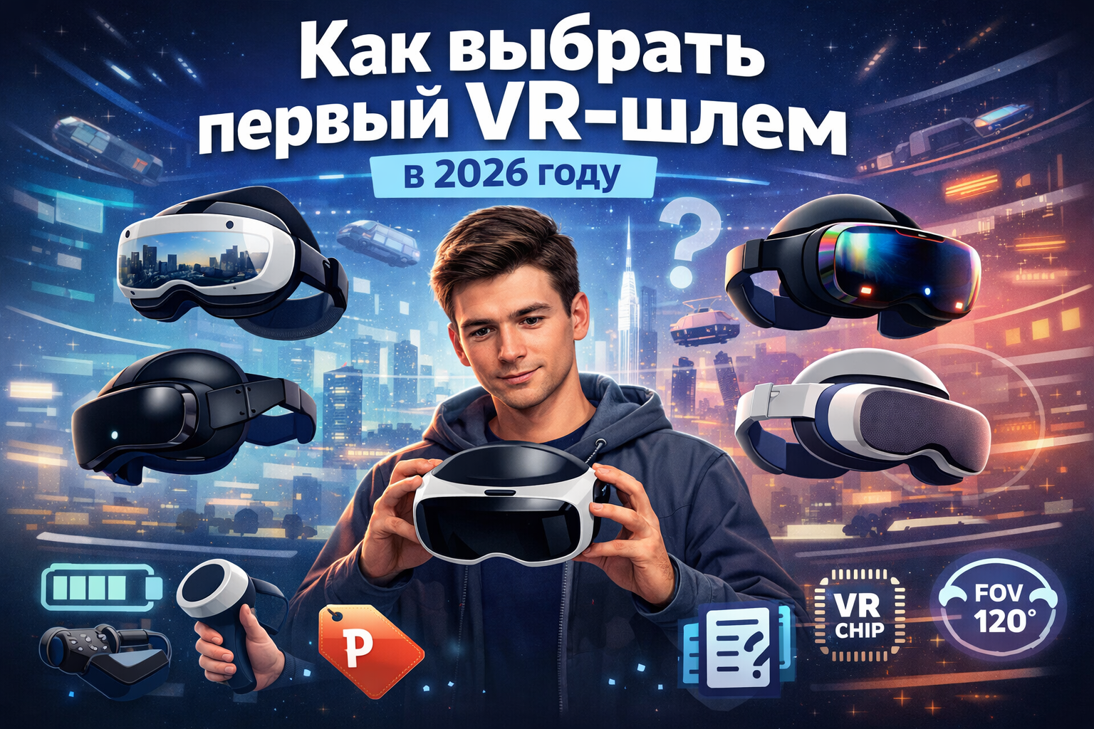 Как выбрать первый VR-шлем в 2026 году