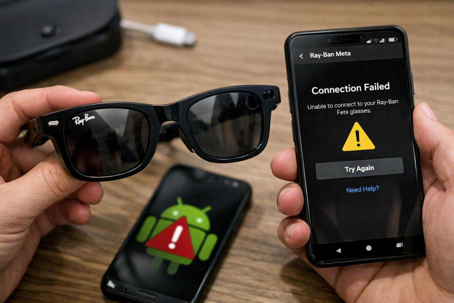Ray-Ban Meta* не подключаются к Android