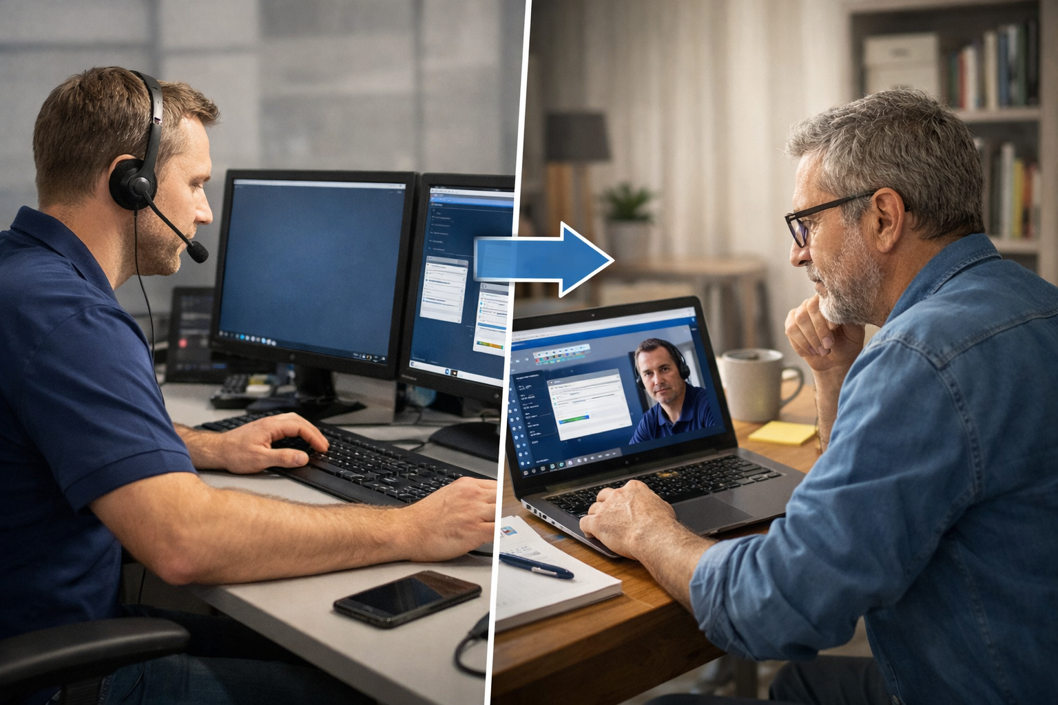 Как проходит удалённая компьютерная помощь: от заявки до результата