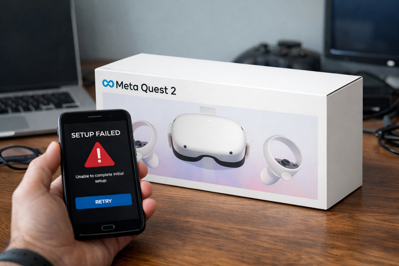 Meta* Quest 2 не проходит первичную настройку: как завершить активацию