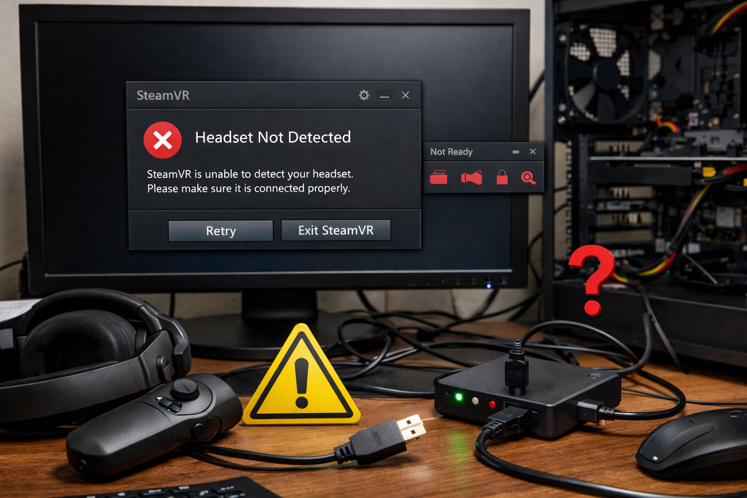 Pico не определяется в SteamVR: причины и рабочие решения