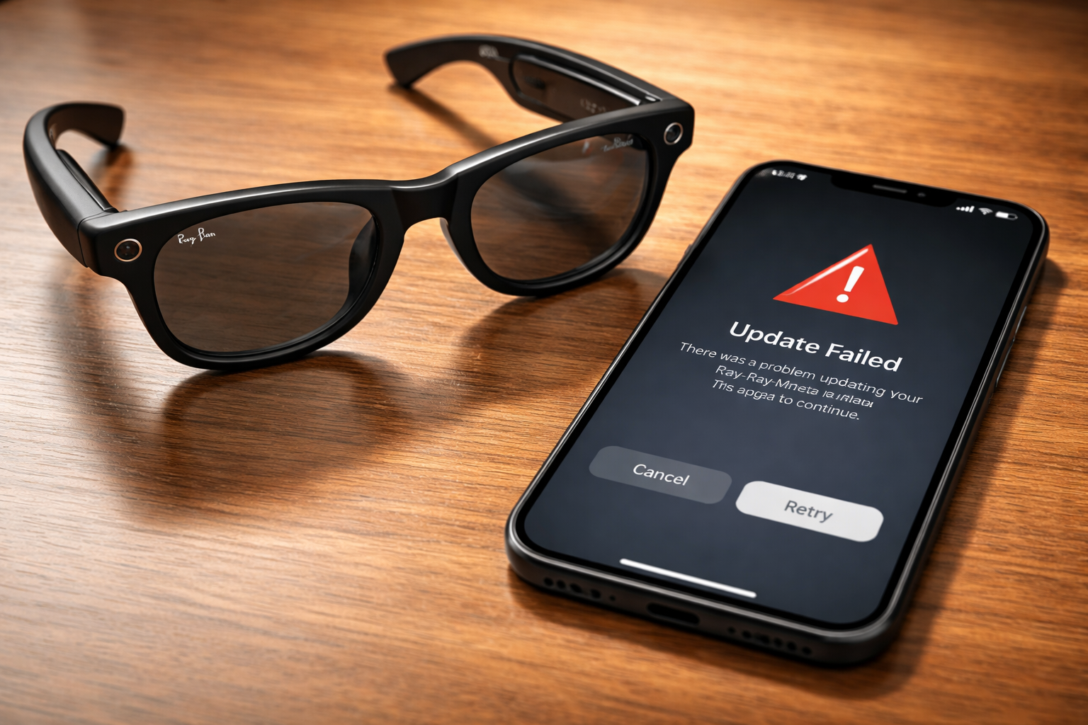 Ray-Ban Meta* не обновляются: как завершить обновление без ошибок