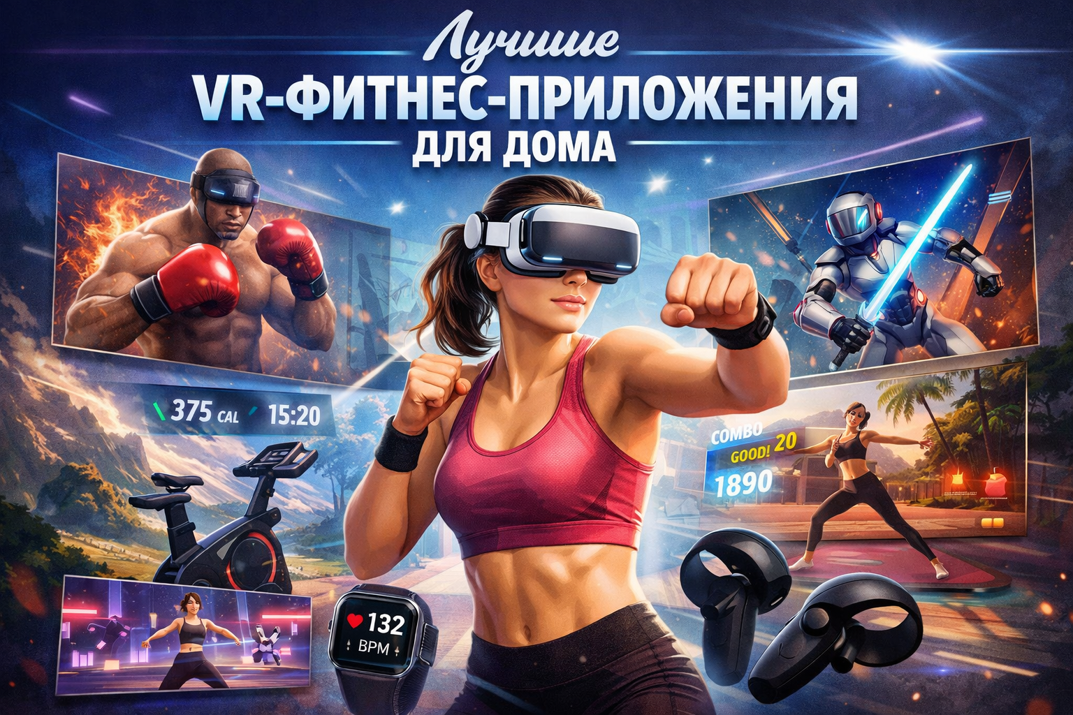 Лучшие VR-фитнес-приложения для дома