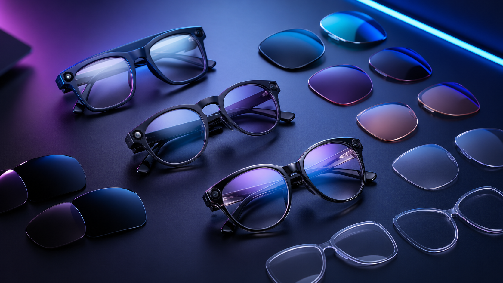 Сменные линзы для Meta*-очков какие модели бывают