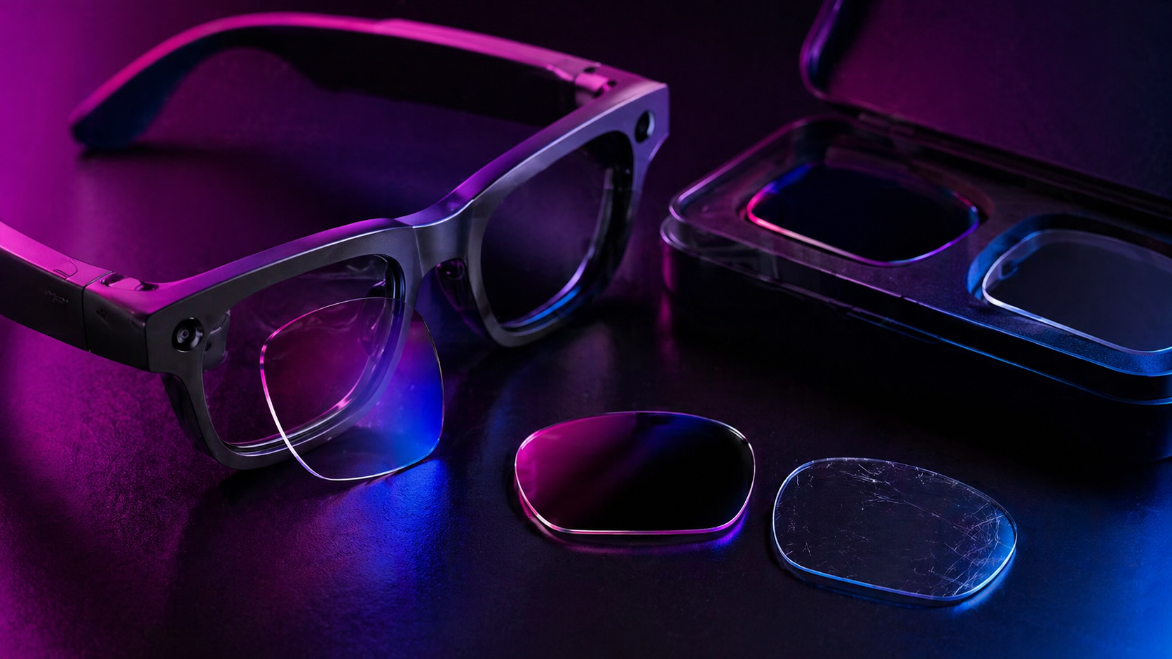 Замена линз в Meta*-очках