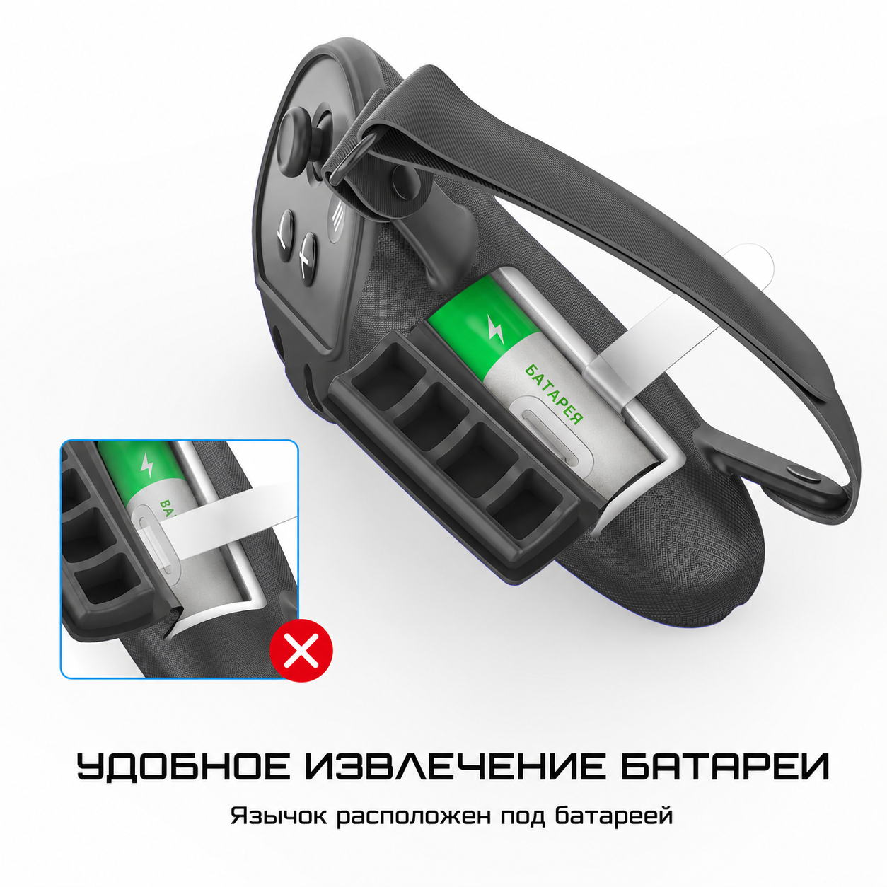 Силиконовый чехол для контроллера Meta Quest 3 / 3S VRKOOBI*