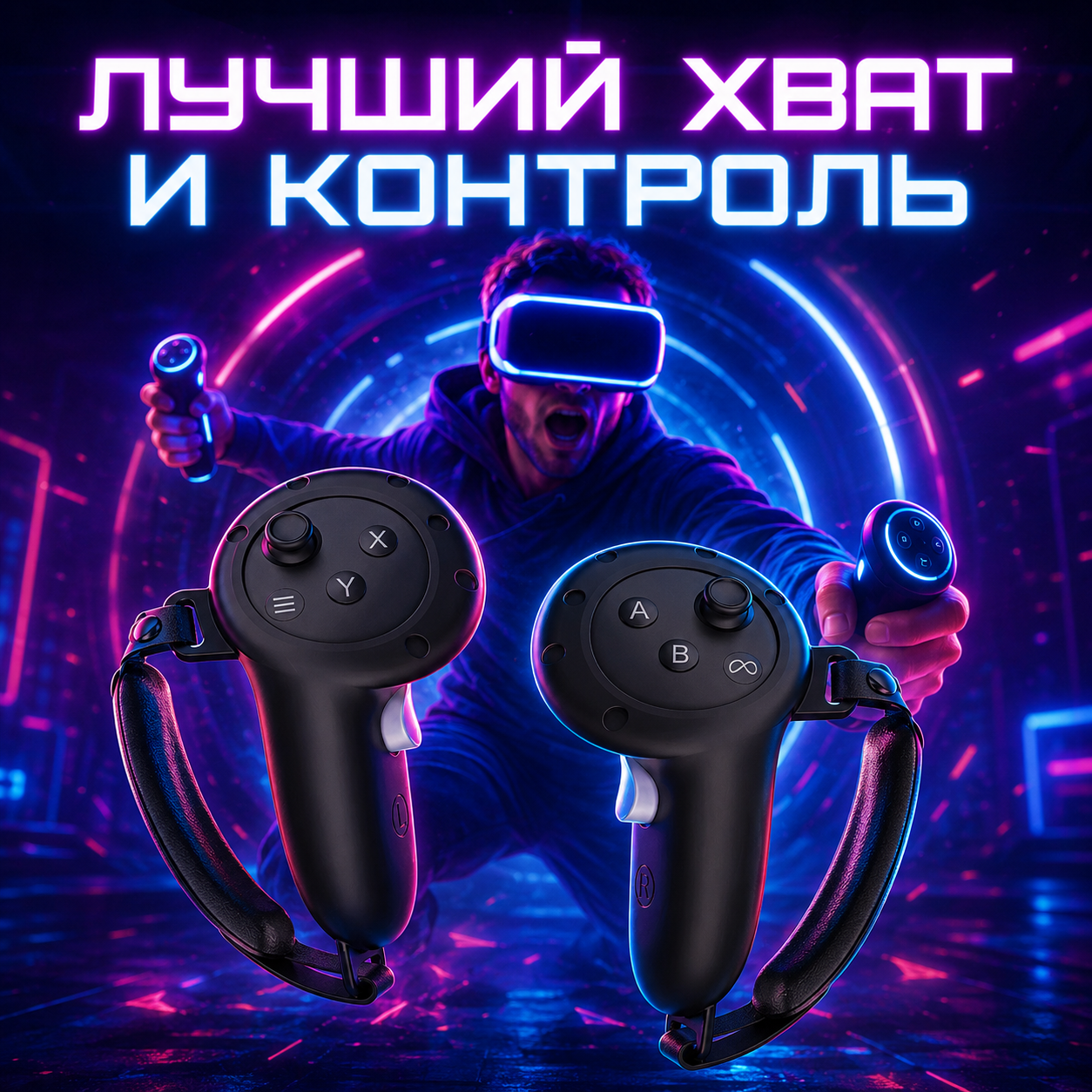 BEHORSE ручки для контроллеров Meta Quest 3 3S
