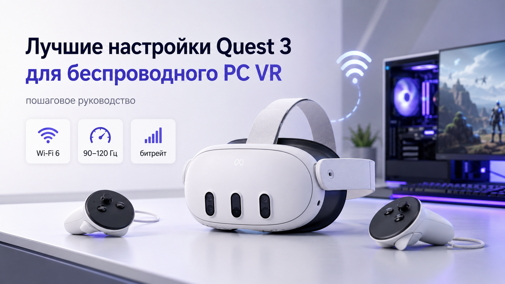 Лучшие настройки Meta* Quest для беспроводного PC VR: пошаговое руководство