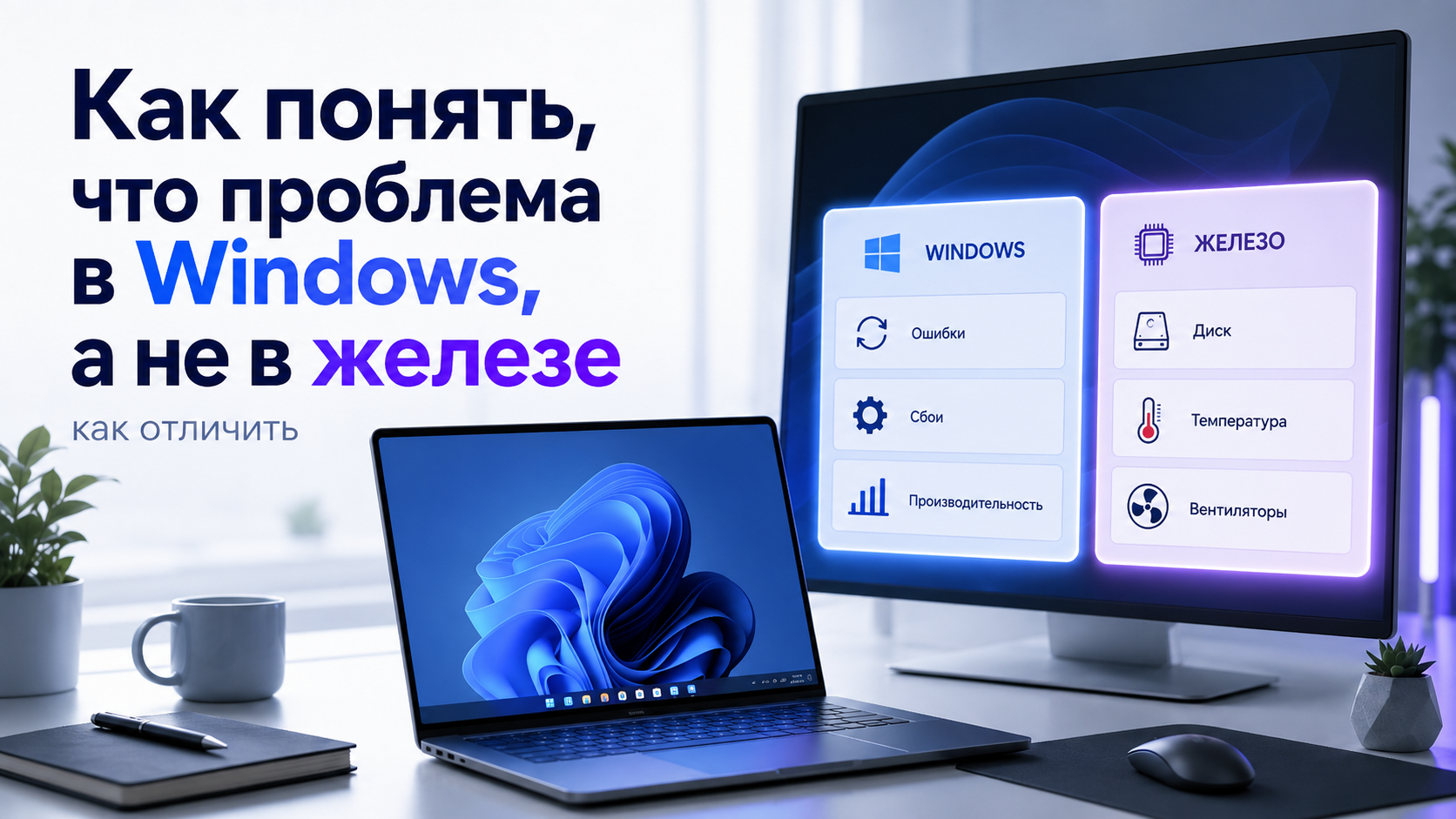 Как понять, что проблема в Windows, а не в железе