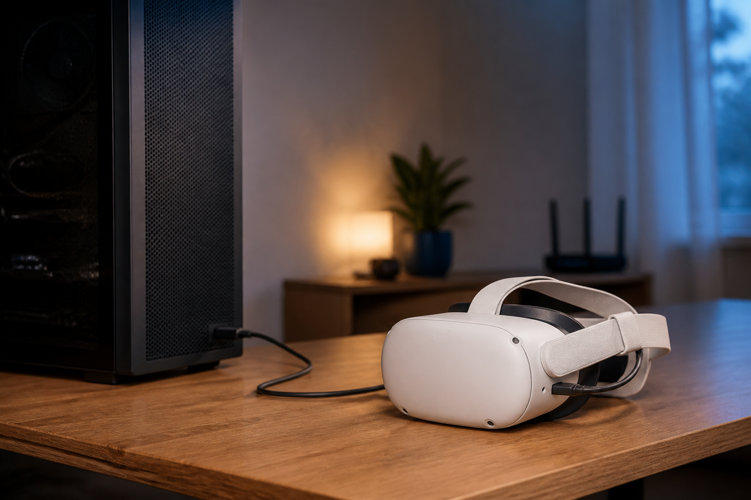 Иллюстрация к новости ExShare: Virtual Desktop получила USB-режим для Quest: что проверить перед подключением к ПК