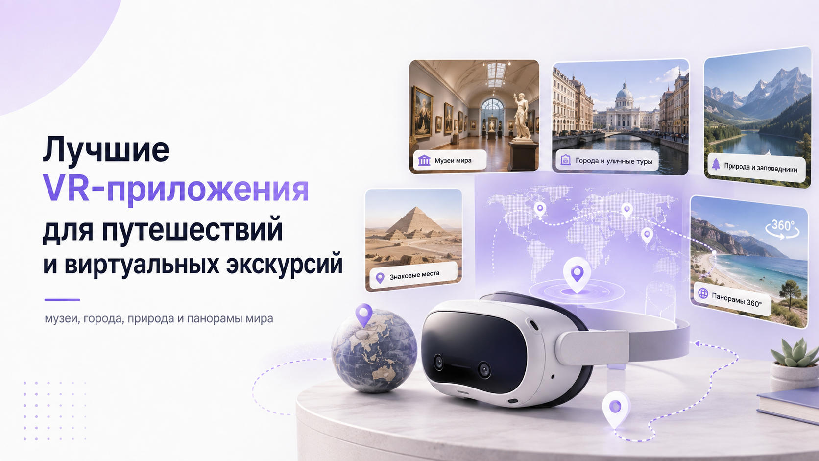 Лучшие VR-приложения для путешествий и виртуальных экскурсий